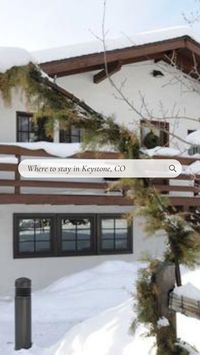 Cute and cozy place to stay in Keystone, CO. Dreamy & picturesque.