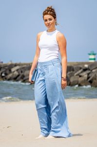 King Willem-Alexander, Queen Máxima and their daughters Princess Catharina-Amalia, Princess Alexia and Princess Ariane, accompanied by their dog Mambo, held their annual summer photosession at the beach near The Hague on June 30, 2023