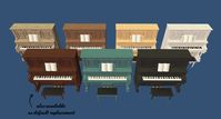 Tvickiesims : Chimeway & Daughters Saloon Piano in Cluedo Colors...