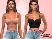 Saliwa's Bustier Casual Top