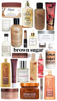 how to smell like brown sugar. brown sugar scents and products