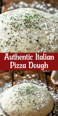 Make authentic Italian pizza dough with this simple recipe. Ideal for pizza lovers!