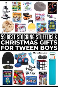 59 Best Stocking Stuffers and Christmas Gifts for Tween Boys