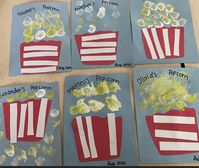 Popcorn painting