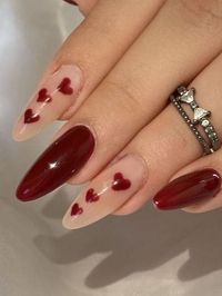 45+ Valentine's Day Acrylic Nails to Impress Your Loved One | Kbeauty Addiction