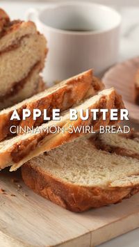 Fresh apples and spiced apple butter make this homemade cinnamon-swirl bread absolutely irresistible.