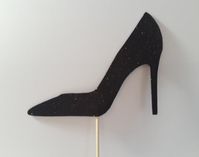 Check out this item in my Etsy shop https://www.etsy.com/listing/605290610/high-heel-cake-topper