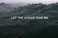 Imagen de ocean, quote, and grunge