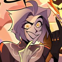 art by limajey25!! || 2/2, adam and lute #hazbinhotel #lute #matching #icon