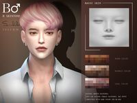 The Sims Resource - Asian Male overlay skintone (B1022)