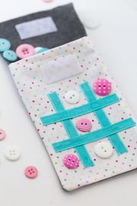 On the Go Tic Tac Toe Sewing Tutorial