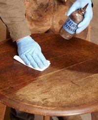 How to restore furniture without stripping it.