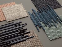 Phenomenon tiles collection designed by Tokujin Yoshioka for Mutina