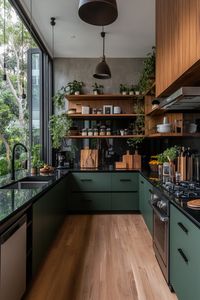 Why Not Try Stylish Green Kitchen Cabinets for Your Next Remodel? – Everyday Inspo