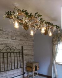 White Birch: Creative Hanging Light Fixture