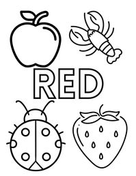 Learn Your Colors Worksheets | Digital Download | Preschool | Homeschool | Coloring Sheets This is a printable coloring sheet bundle including individual sheets for red, orange, yellow, green, blue, and purple. You will receive a PDF file with all five sheets immediately following your purchase.  Reuse/distribution of this file for profit is prohibited.