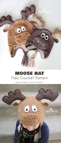 Adorable Winter Hat, Free Crochet Patterns | | Your Crochet