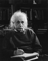 Albert Einstein, 1947. Photo: Philippe Halsman.