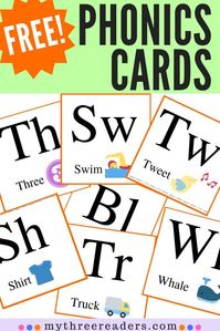 Grab these phonics cards free printable pdfs, including phonics cards with pictures and phonics cards beginning sounds. Looking for phonics cards free to use in your class or home? You can use these phonics cards printable to use anytime for your beginning readers! Phonics flashcards free printable for your child or class - use as phonics flashcards free or phonics blends free printable for school. #phonics #teachingreading #kindergarten #preschoolactivities