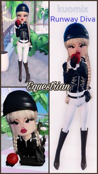 Theme: Equestrian// everyting i used is in my tiktok: kuomixdti #dti #equestrian #dresstoimpress #nonvip #roblox