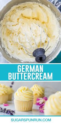 This custard-based German Buttercream is perfect for those who prefer their frosting to be not-so-sweet. Silky and soft, it pipes beautifully and pairs well with any flavor cake. What the how-to video below for step-by-step instructions!