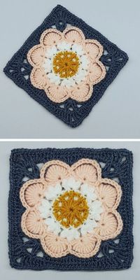 This crocheted flower pattern is a great way to enliven your blanket and pillow designs. This project will help you master the basics and learn how to use them to create stunning patterns. It makes this piece great for those who have already learned the basics and are ready to move on. The free crochet pattern will help you every step of the way.