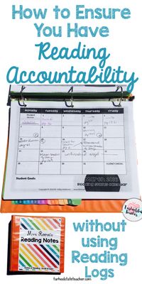 Is it possible to have accountability for students' at home reading (homework…