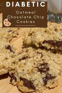 Easy Diabetic Oatmeal Chocolate Chip Cookie Recipe - The Naked Diabetic