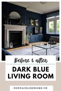 Looking to breathe life into your tired lounge? Discover the magic of dark blue colours, warm wood tones, and eclectic accent pieces that'll help transform your space into a cosy, relaxing retreat. Click to read the full article for dark blue living room ideas!