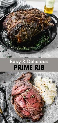 Prepare a juicy and delicious Prime Rib with this easy roast recipe. Ideal for Christmas dinner, this step-by-step guide ensures the best results for your holiday main dish. Click to get the full recipe and make your Christmas hosting perfect.