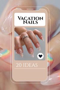 Nails are so important when it comes to looking good. But when you’re on vacation, it’s even more crucial to have your nails painted and in good shape. That is why we’ve compiled some of our favorite nail looks that are perfect for vacation!