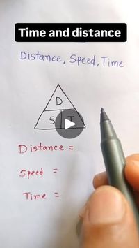 6.5K reactions · 468 shares | Time and distance l maths l #maths #viralvideos #trendingreels #tricks #viralreels #ssc #bssc #bpsc | MRG tricks by Rahul Sir