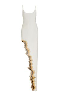 Flame Slit Maxi Dress By Grace Ling | Moda Operandi