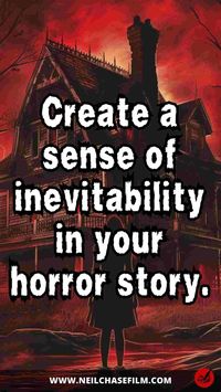 Are you writing a horror book or movie and need some creative writing inspiration? Click to see the best tips and tricks for writing your scary stories!  Save this pin for when you are ready to write your fictional horror movie screenplay or horror story!