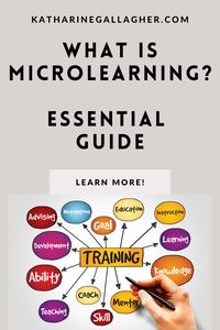 Microlearning is changing workplace training. Skill up faster, easier, and more efficiently. Learn what microlearning is and what it can do for you #learning #education #training #exams