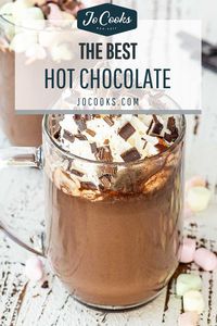 Indulge in the ultimate comfort with this Rich and Creamy Hot Chocolate! Perfect for cozy evenings. #HotChocolateHeaven #CozyDrinks 🍫☕