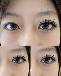 manga lashes, manga lash extensions, lash extensions, anime lashes, manhua lashes