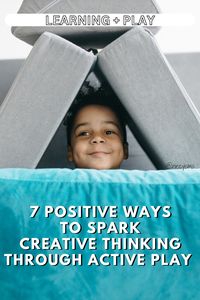 Through everyday moments like cooking, grocery shopping, and active play our littles ones grow while learning math, science, and social skills. Here are seven ways families can spark creative thinking through active play—sponsored by The @figgyplay couch!