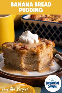             A classic banana bread is reimagined in this Banana Bread Pudding with Rum Sauce. A decadent dessert that marries the rich flavors of ripe bananas, velvety custard, and a sumptuous drizzle of luscious homemade rum sauce.

      