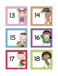 July / Summer Calendar Cards * FREE * - Doodle Bugs Teaching - TeachersPayTeachers.com