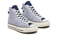 Converse Chuck 70 High 'Washed Indigo Hickory Stripes' A00472C