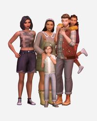 these are the lovely people from the cottagecore pack, i'll also be sharing the rest of townsfolk that are not in the world! on the meantime, the rest of my cc free makeovers are here :) as usual th…