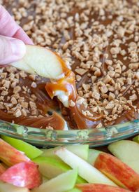 Caramel apple dip