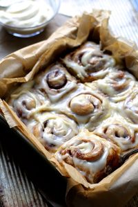 90-minute Brown Butter Cinnamon Rolls- The Baker Chick