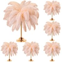 PRICES MAY VARY. Meet Using Needs: you will receive 80 pieces of ostrich feathers bulk in champagne color about 14-16 inches/ 35-40 cm, sufficient quantity and large size can meet your decorating and crafting needs in daily life Apply for: decorative feathers are nice for many occasions, such as themed weddings, table centerpieces, parties, cake tops, masquerade party decorations, family gatherings, festivals, photography, concerts, stages Natural Ostrich Feathers Adopted: feather trims are made