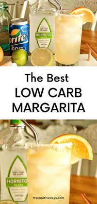 Looking for an easy low carb cocktail recipe? This low carb margarita recipe is delicious and so easy to make! Click through for this easy cocktail recipe.