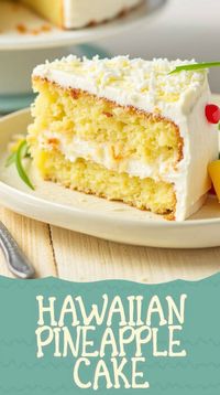 Looking for a tropical dessert that’s easy and refreshing? This Hawaiian Pineapple Cake is bursting with flavor, making it one of the best Pineapple Dessert Recipes for any occasion. Save this pin to try this Pineapple Cake Recipe and add a touch of the tropics to your table!