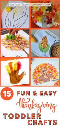 Looking for easy Thanksgiving crafts and DIY projects to keep your busy toddler engaged? Explore these fun and sensory-rich Thanksgiving crafts that use simple supplies you likely have at home! From Corn Painting to creating a Thankful Chain, these Thanksgiving crafts for kids are perfect for making the holiday special. Engage your little ones with Thanksgiving activities for toddlers that are not only fun, but also help develop fine motor skills.