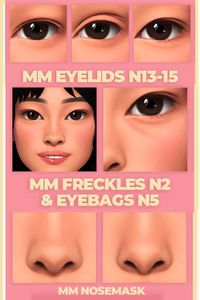 Discover these fantastic Sims 4 genetics CC at number 14 on my Sims 4 Maxis Match CC list! This collection has everything from eyelids and nose masks to freckles and eyebags, giving your Sims that extra touch of realism. All items are Maxis Match and fall under the Sims 4 skin details category. My female Sim looks stunning with these additions, and they’ve truly brought her character to life! Perfect for enhancing any Sim’s look.