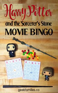 Harry Potter and the Sorcerer's Stone BINGO